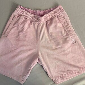 Adidas Originals Pink Tie Dye 3-Bar Shorts Men’s Medium 7.5” Fleece Athletic